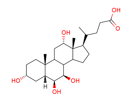 Cholan-24-oic acid, 3,6,7,12-tetrahydroxy-