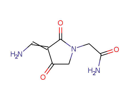 2-[(3E)-3-(aminomethylidene)-2,4-dioxopyrrolidin-1-yl]acetamide