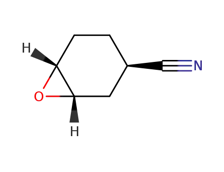 Molecular Structure of 141-40-2 (7-Oxabicyclo[4.1.0]heptane-3-carbonitrile)
