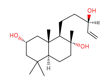 labd-14-ene-2α,8α,13β-triol