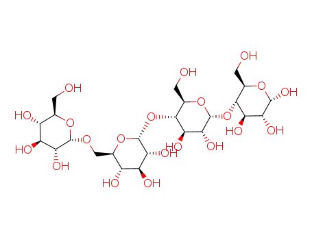 Molecular Structure of 13264-95-4 (6-A-D-GLUCOPYRANOSYLMALTOTRIOSE)