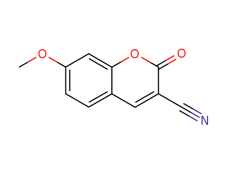 Molecular Structure of 13229-92-0 (3-CYANO-7-METHOXYCOUMARIN)