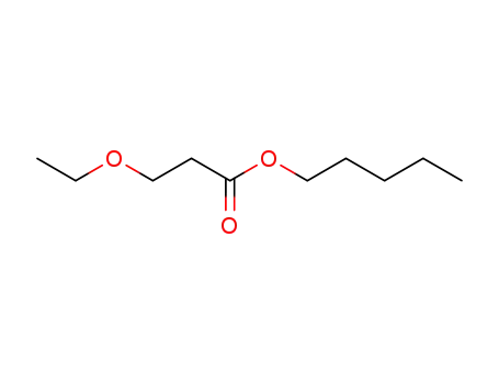Molecular Structure of 14144-36-6 (pentyl 3-ethoxypropanoate)