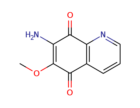 5,8-Quinolinedione,7-amino-6-methoxy- cas  14151-19-0