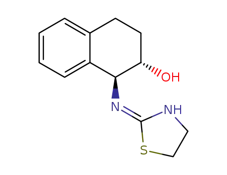 2-Naphthalenol, 1,2,3,4-tetrahydro-1-((4,5-dihydro-2-thiazolyl)amino)-, trans-