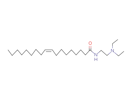 Molecular Structure of 13282-67-2 (N'-OLEOYL-N,N-DIETHYLETHYLENEDIAMINE)