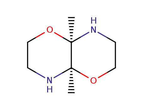 4a,8a-Dimethyloctahydro(4aα,8aα)-<1,4>oxazino<3,2-b>-1,4-oxazine