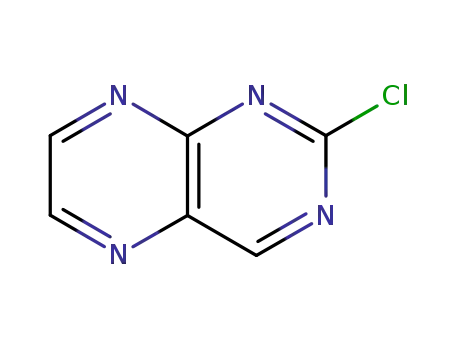 Molecular Structure of 14159-38-7 (2-Chloro-6,7-dimethyl-pteridine)