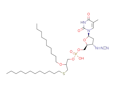 Molecular Structure of 141790-23-0 (Fozivudine)