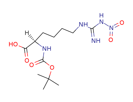 2-(Tert-butoxycarbonylamino)-6-(3-nitroguanidino)hexanoic acid