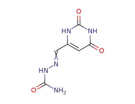 Hydrazinecarboxamide,2-[(1,2,3,6-tetrahydro-2,6-dioxo-4-pyrimidinyl)methylene]- cas  14161-05-8