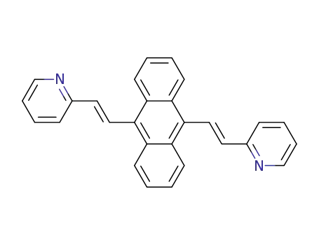 Molecular Structure of 1412103-08-2 (9,10-bis((E)-2-(pyridin-2-yl)vinyl)anthracene)