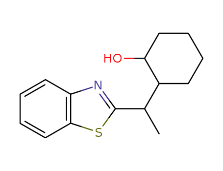 2-<1-(2-benzothiazolyl)ethyl>cyclohexanol