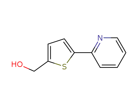 Molecular Structure of 197899-76-6 ([5-(2-PYRIDINYL)-2-THIENYL]METHANOL)