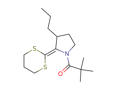 2-(N-Pivaloyl-3-propylpyrrolidin-2-ylidene)-1,3-dithiane