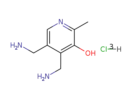 4,5-bis-aminomethyl-2-methyl-pyridin-3-ol; trihydrochloride