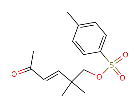 Toluene-4-sulfonic acid (E)-2,2-dimethyl-5-oxo-hex-3-enyl ester