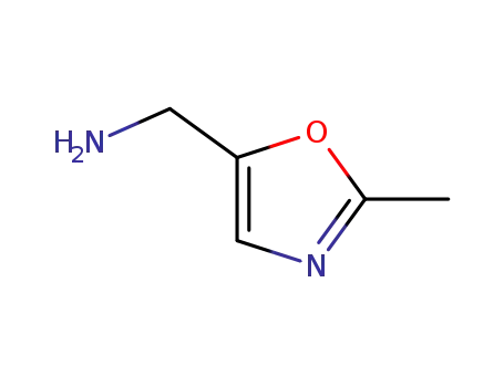 Molecular Structure of 141567-36-4 ((2-methyloxazol-5-yl)methanamine)