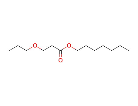 propanoic acid, 3-propoxy-, heptyl ester