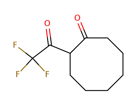 Molecular Structure of 82734-47-2 (2-(TRIFLUOROACETYL)CYCLOOCTANONE)