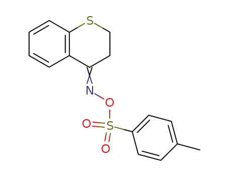 Molecular Structure of 14106-16-2 (N-{[(4-methylphenyl)sulfonyl]oxy}-2,3-dihydro-4H-thiochromen-4-imine)