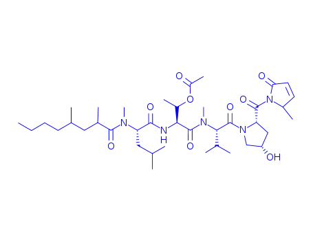 [(2R,3S)-4-[[(2S)-2-[[(2R,4R)-2,4-dimethyloctanoyl]-methylamino]-4-methylpentanoyl]amino]-3-[[(2S)-1-[(2S,4S)-4-hydroxy-2-[(2S)-2-methyl-5-oxo-2H-pyrrole-1-carbonyl]pyrrolidin-1-yl]-3-methyl-1-oxobutan-2-yl]-methylamino]-4-oxobutan-2-yl] acetate