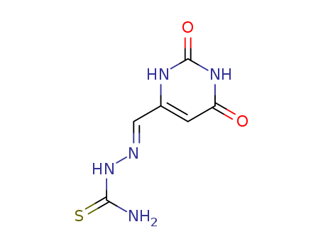 Hydrazinecarbothioamide,2-[(1,2,3,6-tetrahydro-2,6-dioxo-4-pyrimidinyl)methylene]- cas  14161-06-9