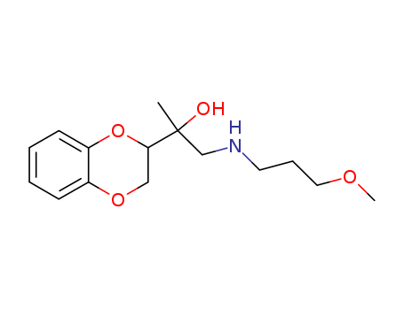 1,4-Benzodioxin-2-methanol,2,3-dihydro-a-[[(3-methoxypropyl)amino]methyl]-a-methyl-
