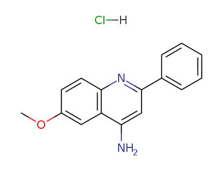 4-AMINO-6-METHOXY-2-PHENYLQUINOLINE HYDROCHLORIDE