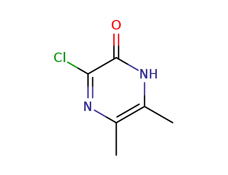 2 (1H)-피라 지논, 3- 클로로 -5,6- 디메틸-