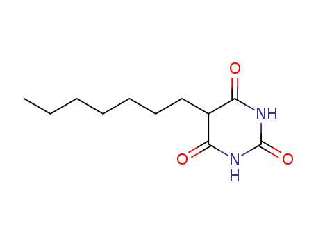 2,4,6(1H,3H,5H)-Pyrimidinetrione,5-heptyl- cas  14077-84-0