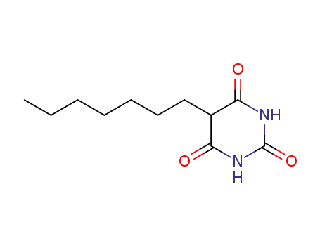 Molecular Structure of 14077-84-0 (5-heptylpyrimidine-2,4,6(1H,3H,5H)-trione)
