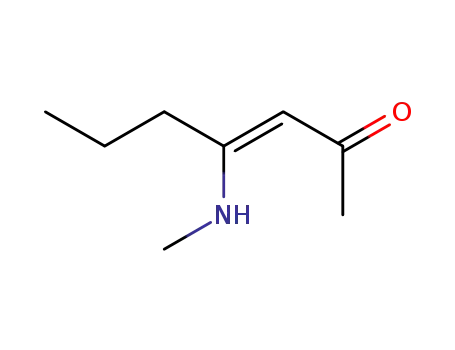 Molecular Structure of 141895-55-8 (3-Hepten-2-one, 4-(methylamino)- (9CI))