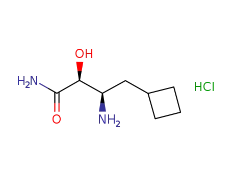 (2R,3S)-3-amino-4-cyclobutyl-2-hydroxybutanamide hydrochloride