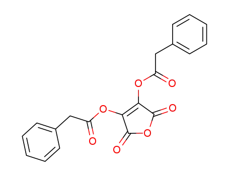 Dihydroxymaleic anhydride bis(phenylacetate)