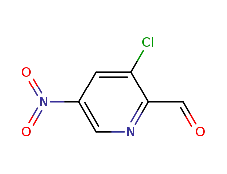 2-Pyridinecarboxaldehyde, 3-chloro-5-nitro-