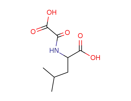 Molecular Structure of 141635-17-8 (Leucine,  N-(carboxycarbonyl)-)