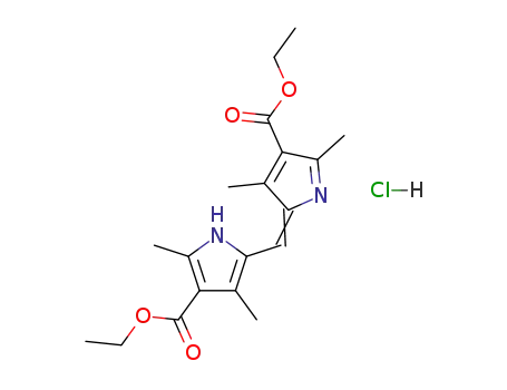 3,5,3',5'-tetramethyl-4,4'-dicarbethoxy-dipyrromethene-hydrogen chloride