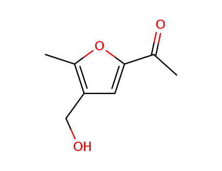 Ethanone, 1-[4-(hydroxymethyl)-5-methyl-2-furanyl]- (9CI)