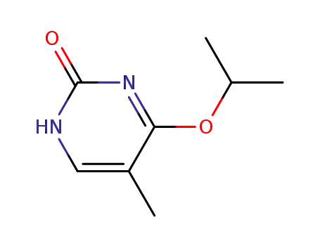 Molecular Structure of 132806-16-7 (4-isopropylthymine)
