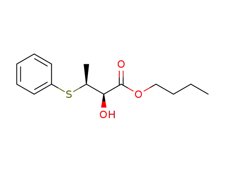 butyl (2R,3S)-2-hydroxy-3-(phenylthio)butanoate