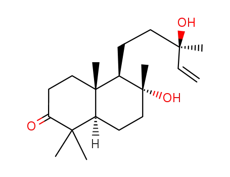 8α,13β-dihydroxylabd-14-en-3-one