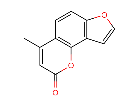 Molecular Structure of 6457-92-7 (4-Methylangelicin)