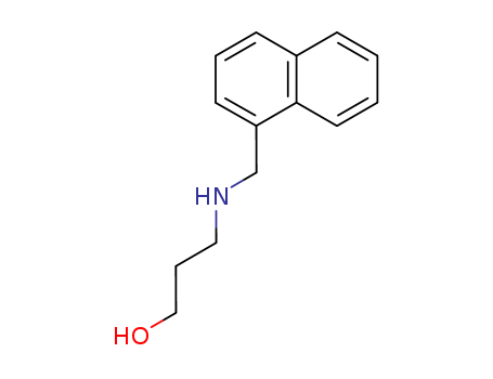 3-[(naphthalen-1-ylmethyl)amino]propan-1-ol