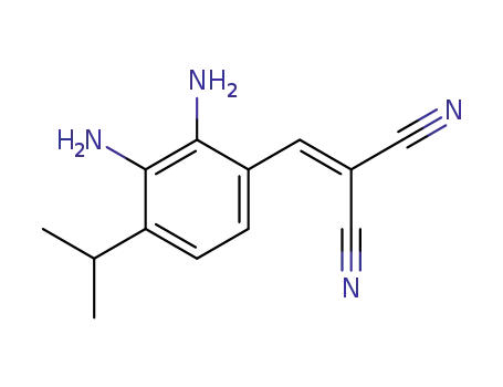 말로 노 니트릴, (2,3- 디아 미노 -4- 이소 프로필 벤질 리덴)-(8CI)