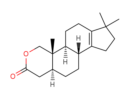 Molecular Structure of 142793-21-3 (Oxandrolone USP IMpurity B)