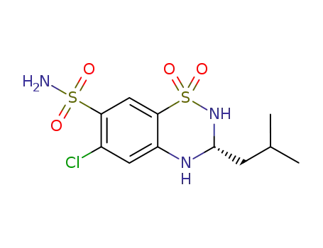 Molecular Structure of 96783-07-2 ((R)-thiabutazide)