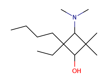 Cyclobutanol,2-butyl-3-(dimethylamino)-2-ethyl-4,4-dimethyl-