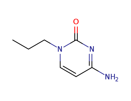 2(1H)-Pyrimidinone,4-amino-1-propyl- cas  22919-46-6