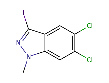 5,6-dichloro-3-iodo-1-methyl-1H-indazole